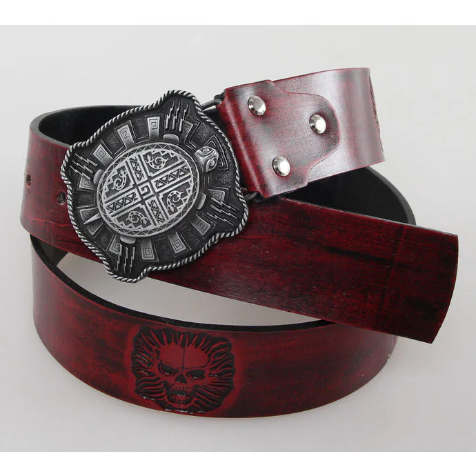 Leather & Steel Fashion Red 120